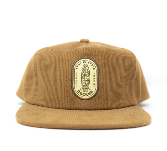 Brown Corduroy Hat