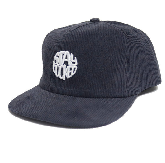 Blue Corduroy “Stay Docked” Hat