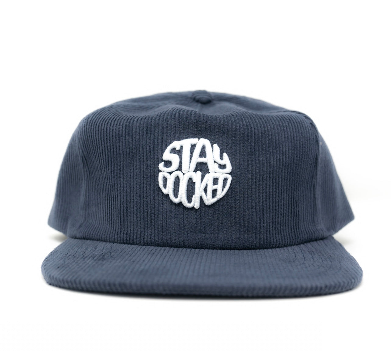 Blue Corduroy “Stay Docked” Hat