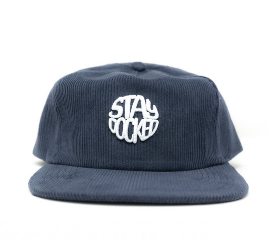 Blue Corduroy “Stay Docked” Hat