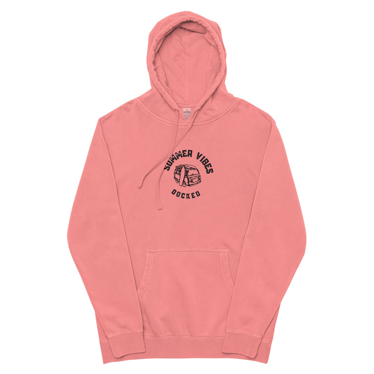 Summer Vibes Logo Oversized Hoodie